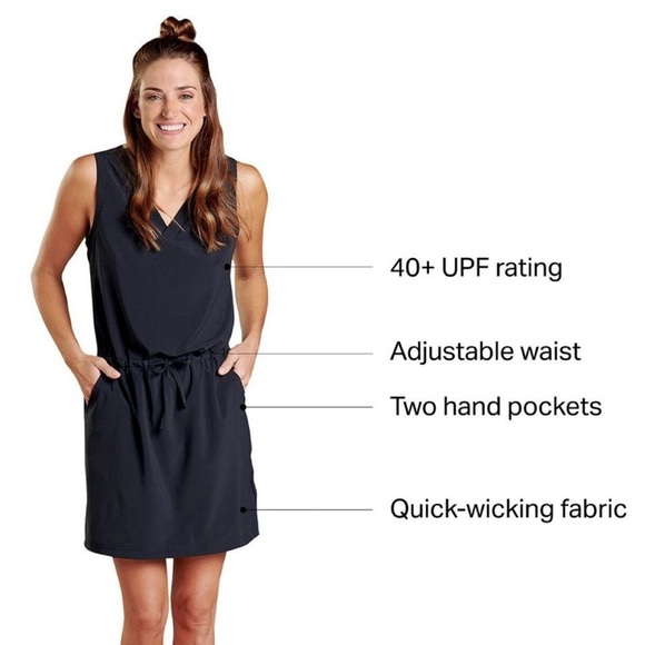 Toad & Co Sun-kissed Floral Liv Mini Dress UPF 40 Size XS - Picture 11 of 11